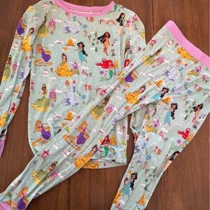 Little Sleepies Disney Princess Dreams 2 Piece pajama size 5/6